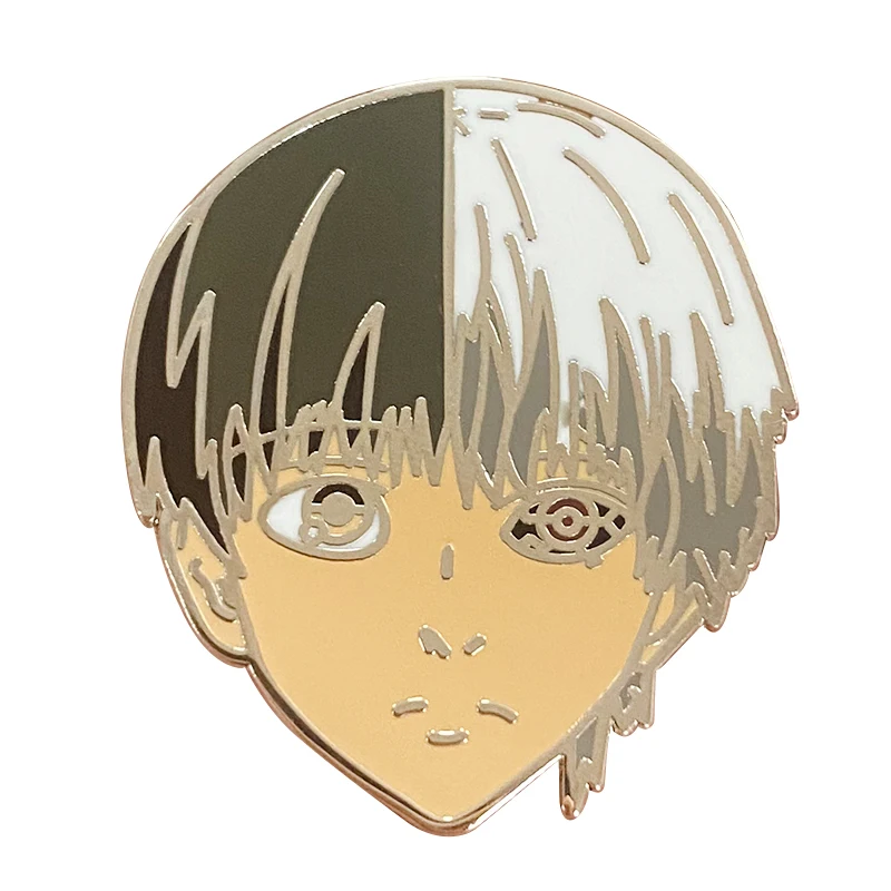 Ken Kaneki One Eyed King Ghoul red eye красивые шпильки TG Chibi японское аниме и брошь Манга |