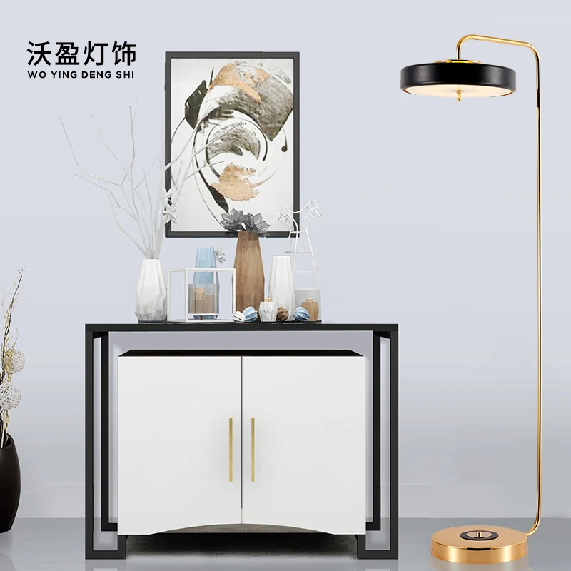 Скандинавский креативный дизайнерский напольный светильник пост современный