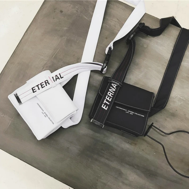 Женские сумки через плечо модные с буквенными лентами на новинка 2019 популярные