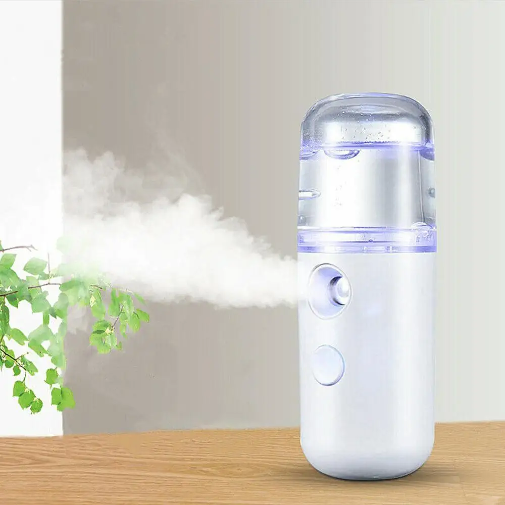 Портативный небольшой увлажнитель воздуха USB аккумуляторная 30 мл ручной счетчик