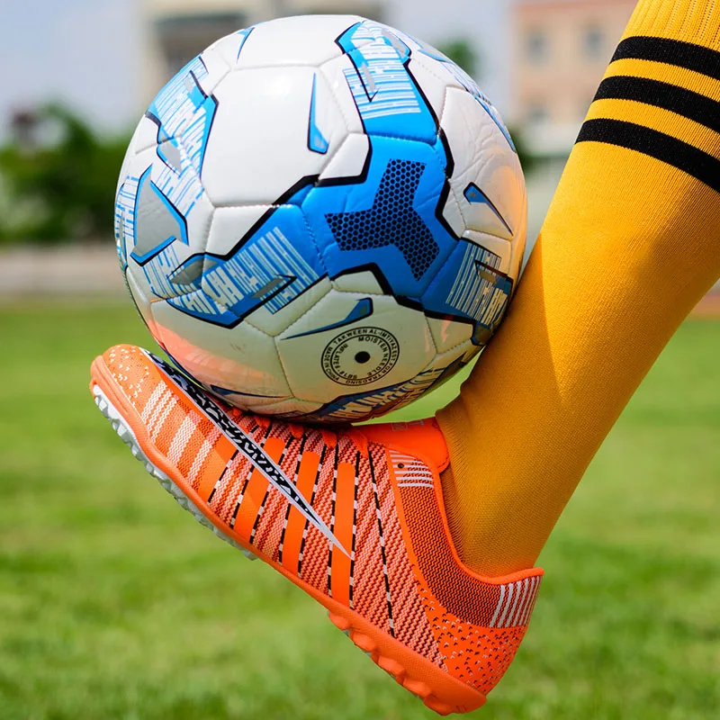 Мужские футбольные бутсы для дома оригинальные TF мальчиков дешевые тренировок