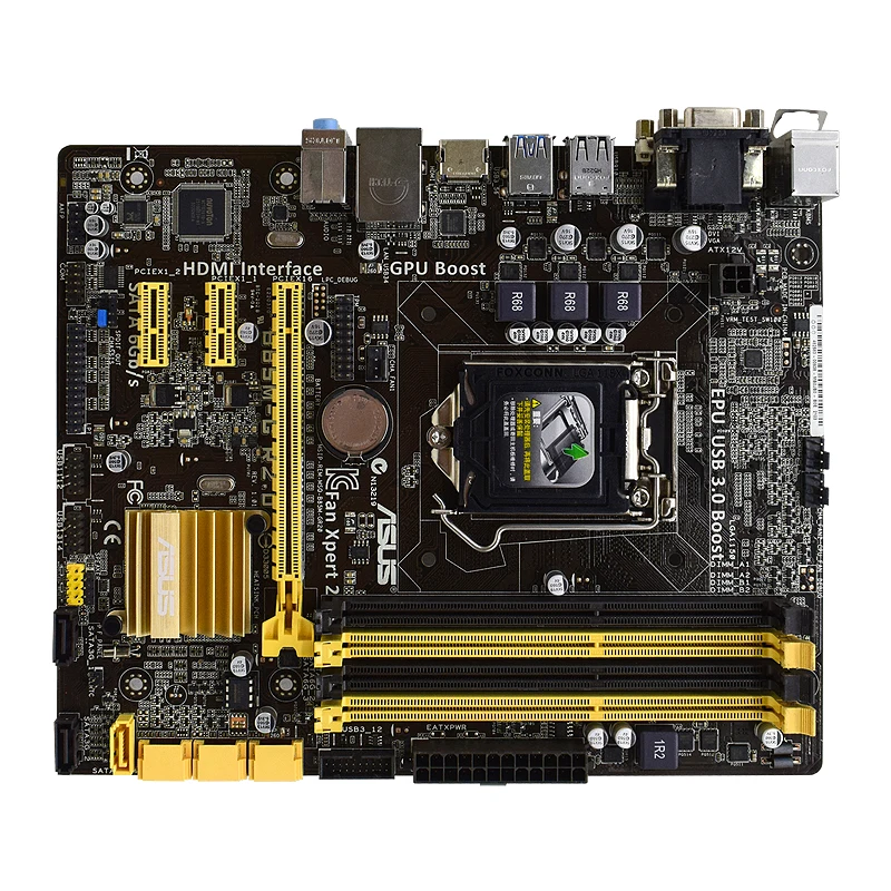 Материнская плата ASUS B85 LGA 1150 процессор Intel I5-4570 8 ГБ DDR3 RAM B85M-G R2.0 USB3.0 SATA3 - купить по