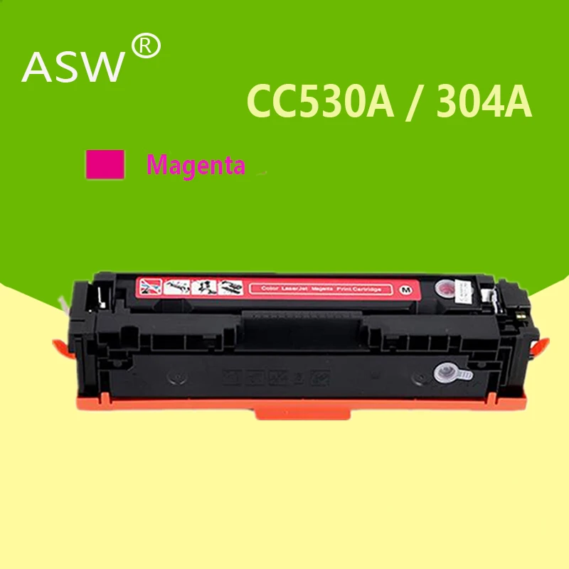 Картридж с тонером ASW 304A CC530A CC531A CC532A CC533A для HP Color LaserJet CM2320nf CP2025 CM2320fxi CM2320n
