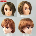 Мягкая голова куклы сделай сам для мальчика Licca, голова куклы для шарнирных кукол мальчиков 16, мужская кукла сделай сам 1:6, аксессуары для кукол, детские игрушки