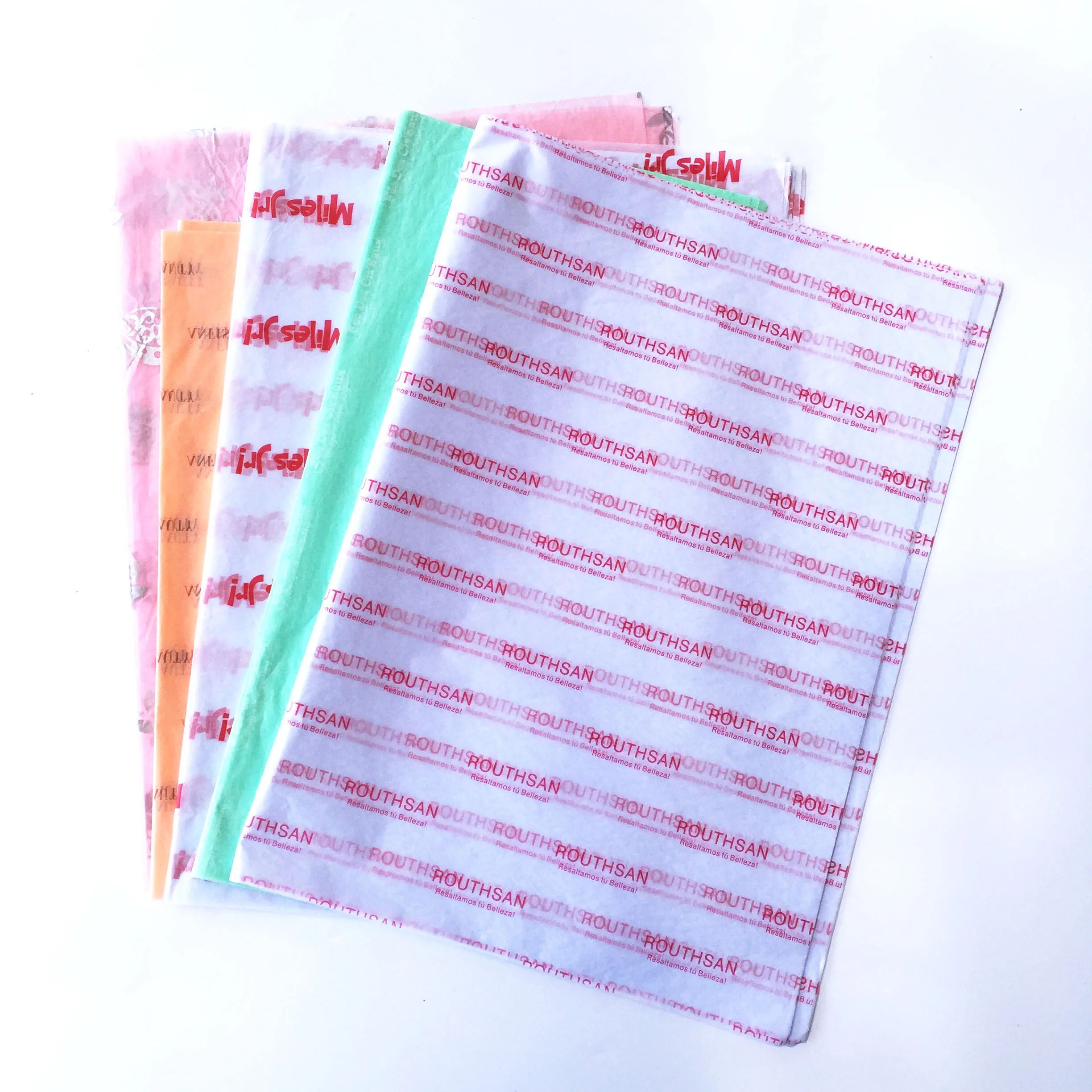 

Custom Logo Moisture Proof Wrapping Tissue Paper for Wine Shoes Flower Clothes Gift Packing