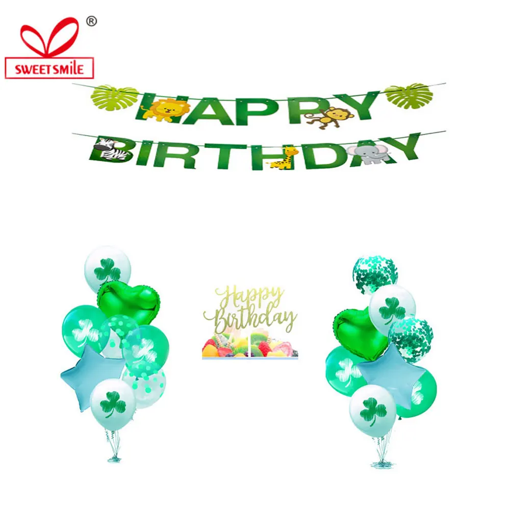 Мультяшные лесные животные серии латексные шары для детей и взрослых подарки на