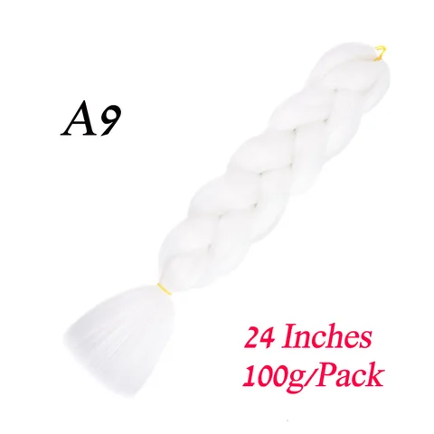 Lihui 24 "Braiding sintético ombre ombre Braiding Hair Packs Jumbo Braid Hair for Women atacado penteado diy azul cinza
