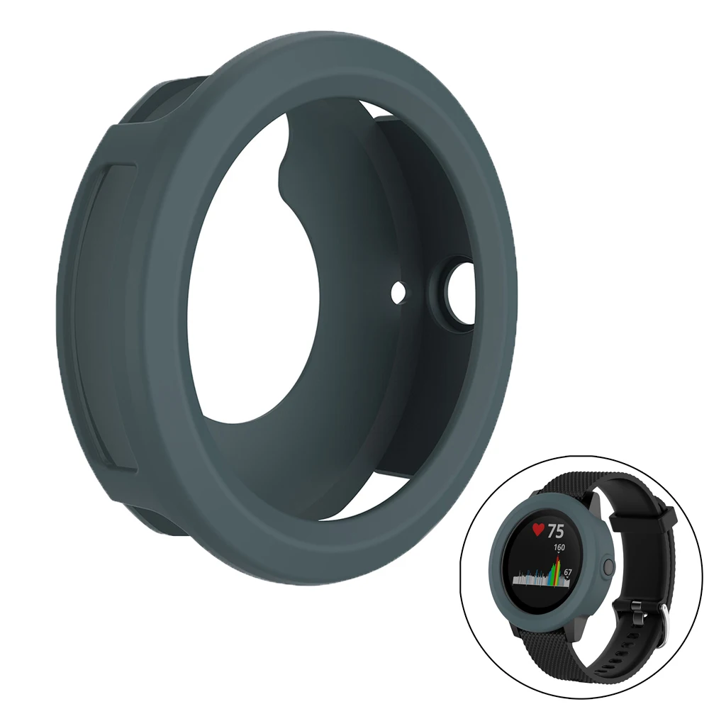 Army Green Мягкий силиконовый резиновый чехол защитный чехол для Garmin Vivoactive 3 чехол для часов Garmin Vivoactive3 защитный чехол - Цвет: Army Green