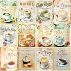 HUACAN DIY полностью квадратная Алмазная картина кофейная Алмазная вышивка пейзаж продажа 5D мозаика домашний Декор подарок