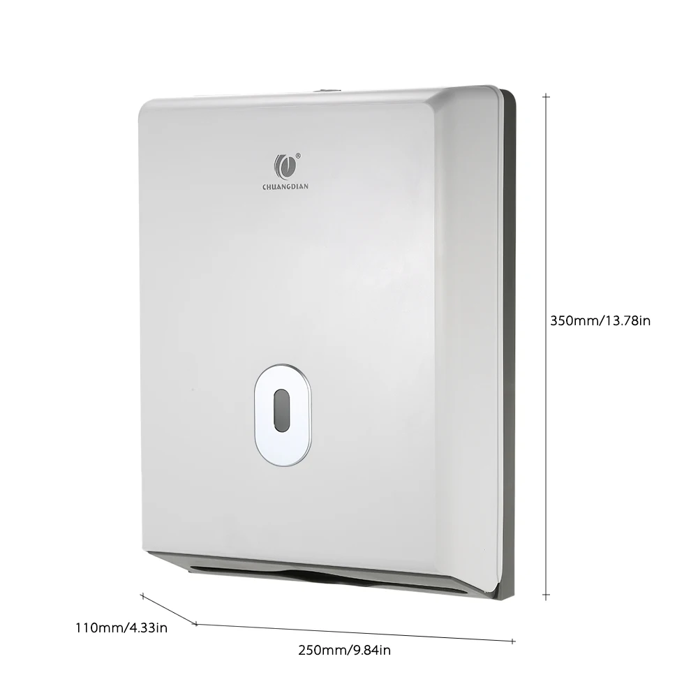 

Tissue Paper Towel Dispenser Napkin Holder for Multifold Paper Towels Decorative Wall Mounted Rectangle Large Napkins Container