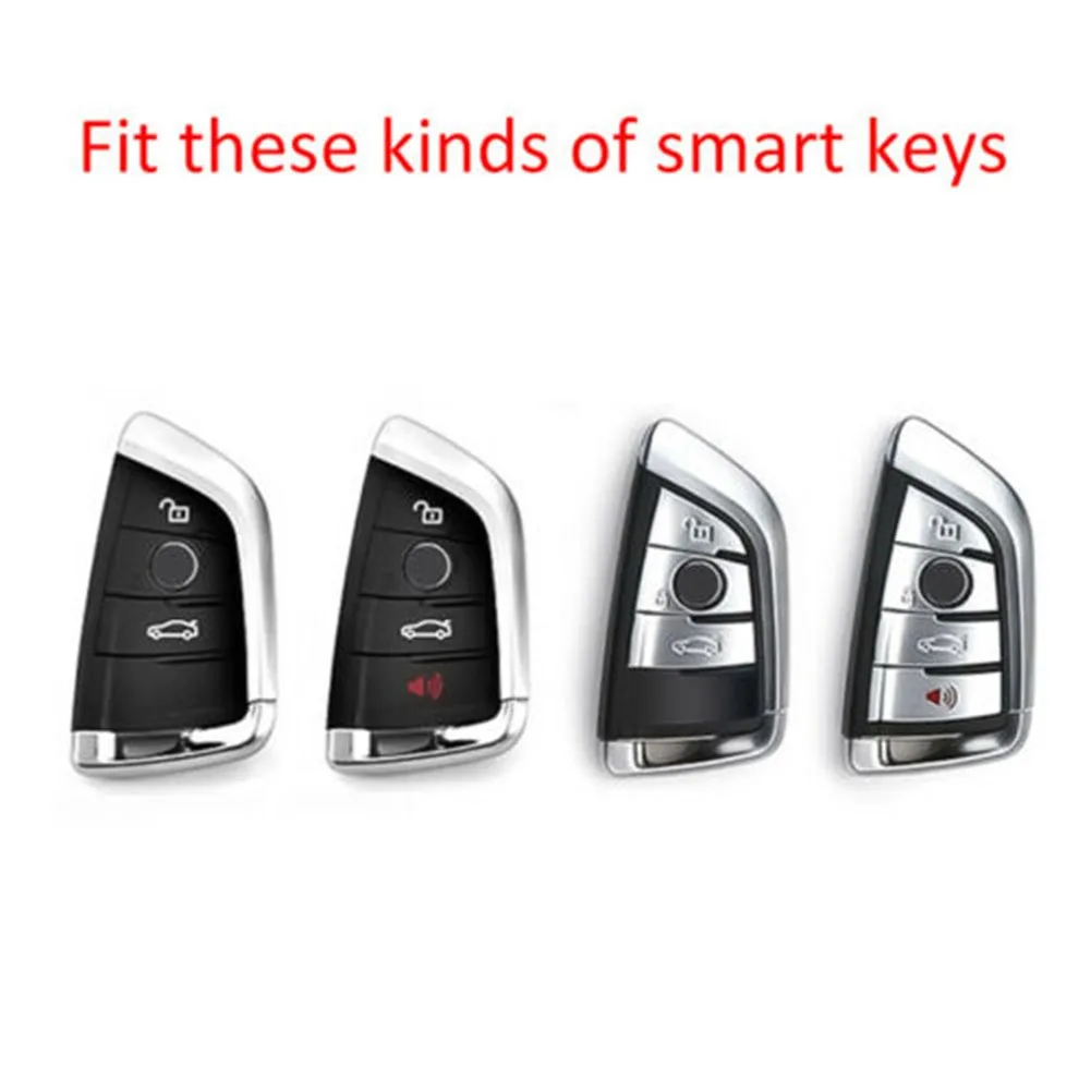 

1 Pcs Key Case 82*43mm Accessories For BMW Holder Shell Silicone TPU Compound