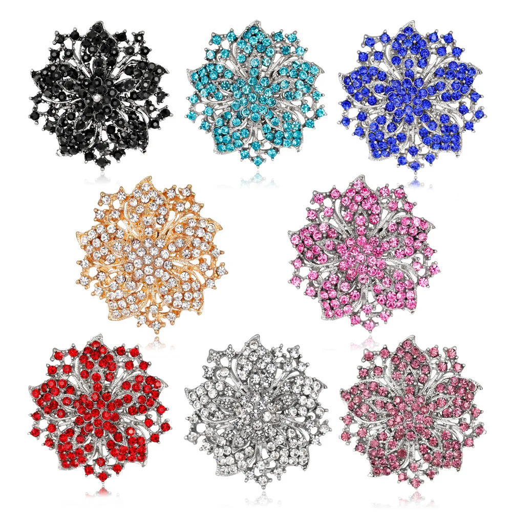 CKW красочные Redbud броши на булавке венок имитация жемчуга большой Женская Брошь