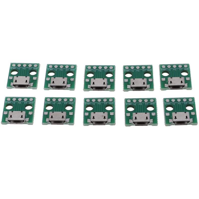 10/20 штук Горячая Распродажа для микро флеш накопителя USB DIP адаптер 5Pin гнездовой