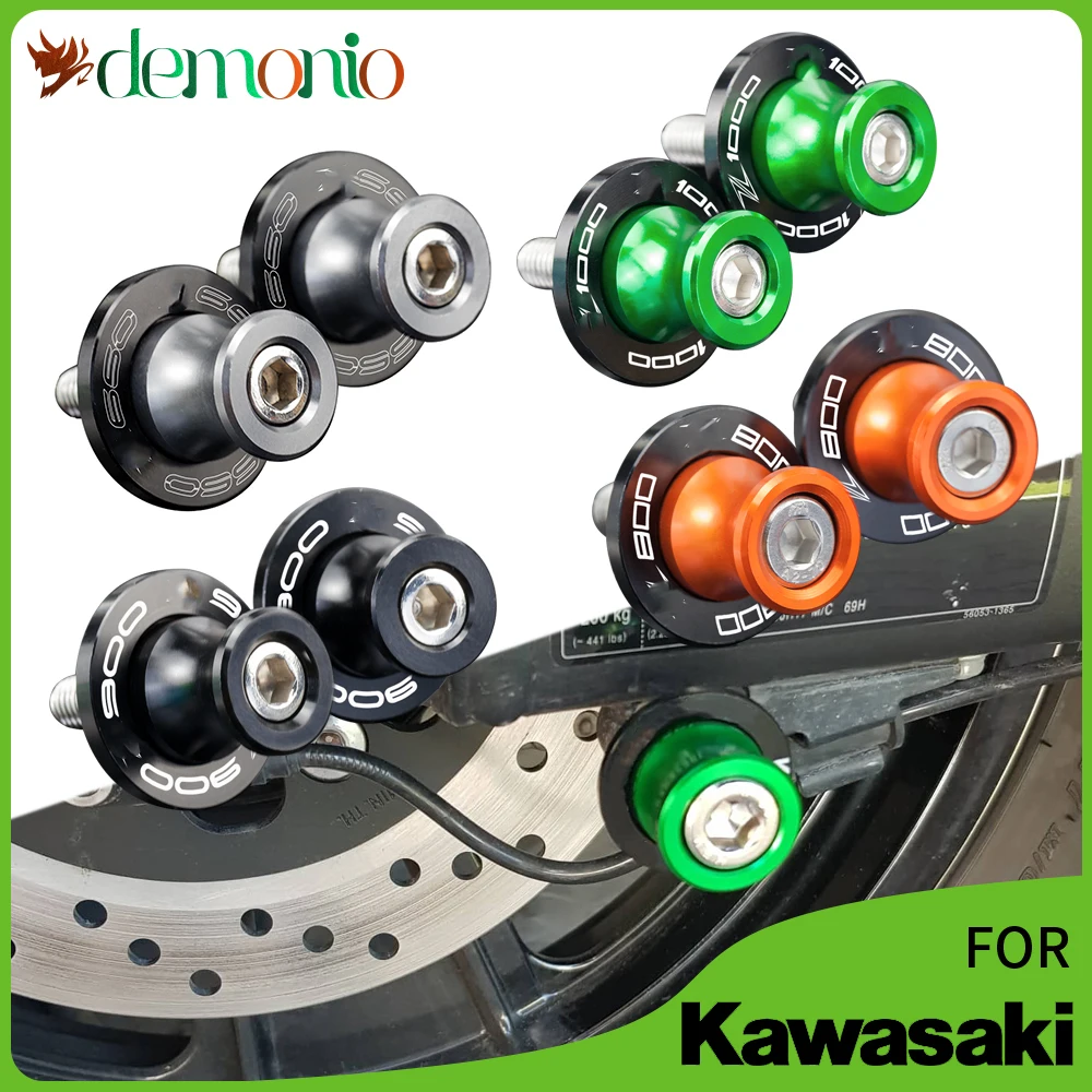 

8MM Swingarm Spool Slider Stand Screws Motorcycle Accessories For Kawasaki Z650 Z800 Z900 2017 2018 2019 2020 2021 Z 900
