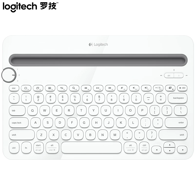 Беспроводная Bluetooth клавиатура Logitech K480 поддерживает телефоны Android Apple компьютеры