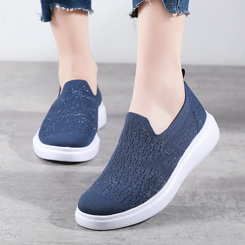 

Summer Middle-aged Ladies Fitness Training Free Lazy Sports Shoes Shake Shoes