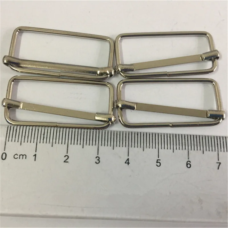 100 шт. 32 мм лента скользящая Пряжка Подтяжки Регулируемая металлическая пряжка