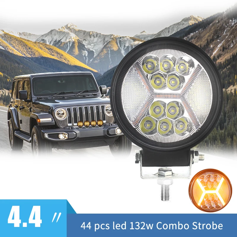 Светодиодный барный светильник внедорожный 4x4 Автомобильный luces para Авто рабочий