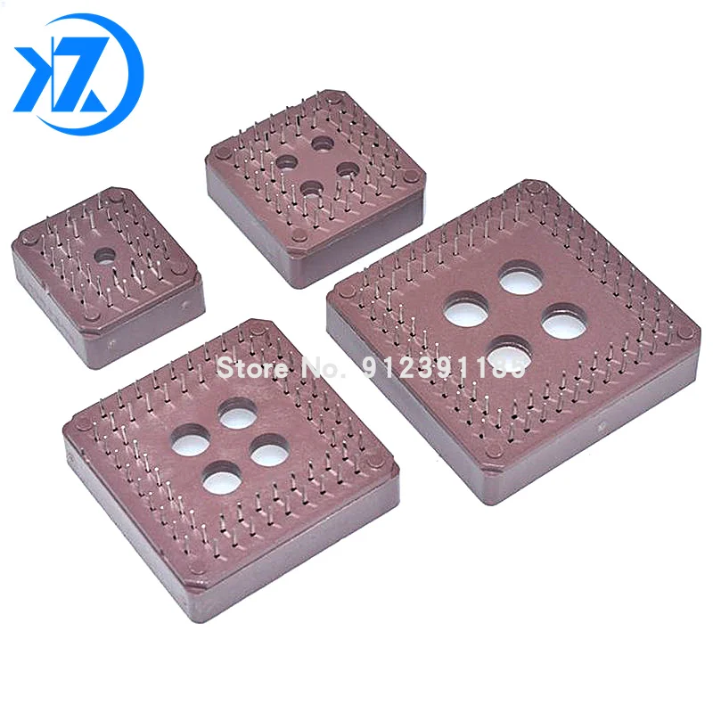 10 шт. PLCC IC socket PLCC32 PLCC44 PLCC68 PLCC84 SMD DIP Socket adapter | Строительство и ремонт