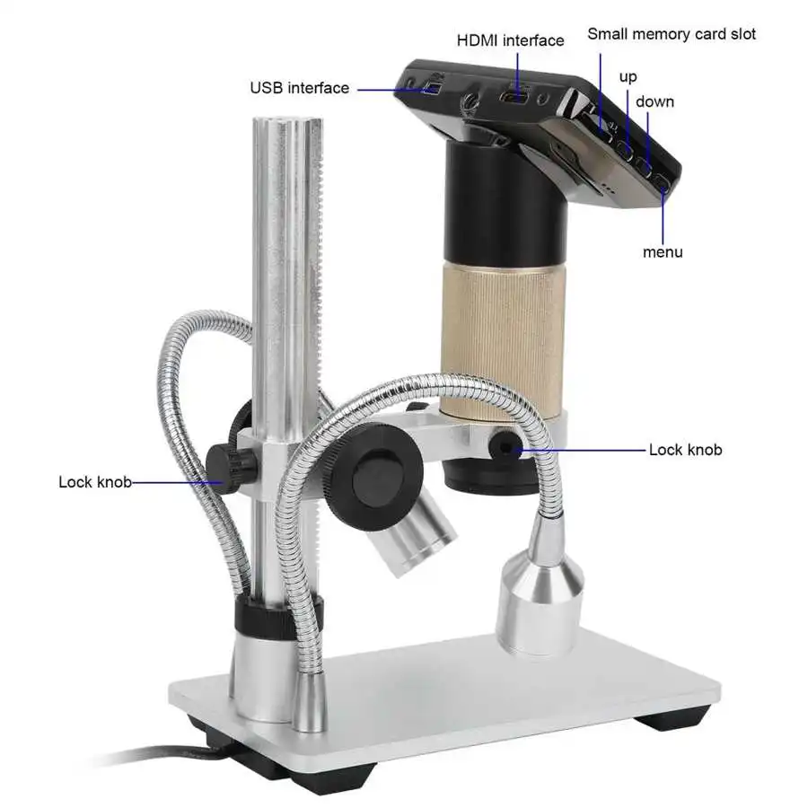 Ручные инструменты цифровой микроскоп schaar USB с экраном для телефона стандартная