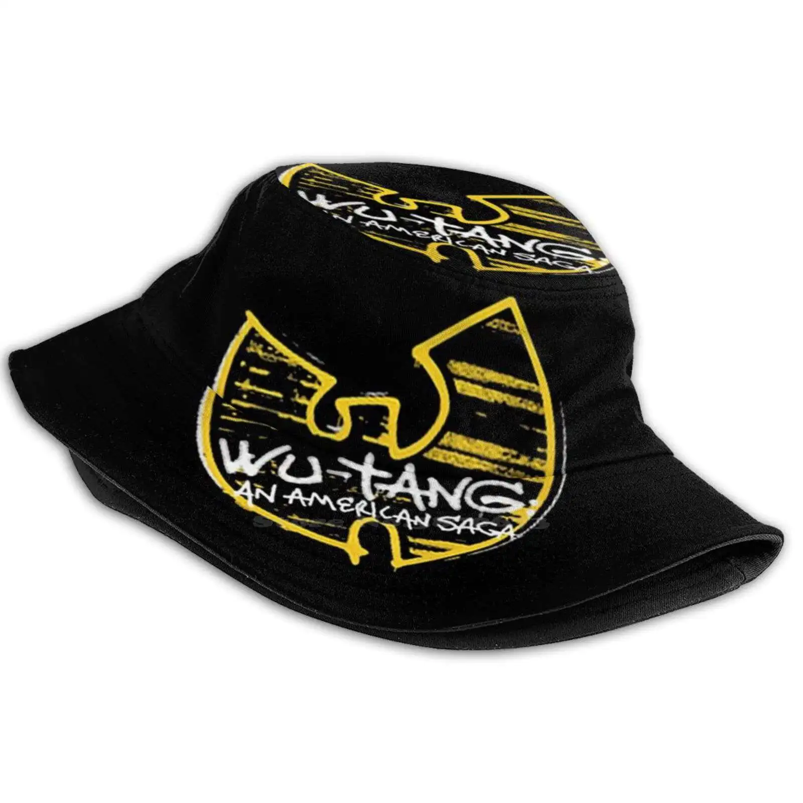 

Shaolin Wu Flat Top Breathable Bucket Hats Rap Rapper Music Hiphop Rnb Tang Nyc Gza Rza Clan