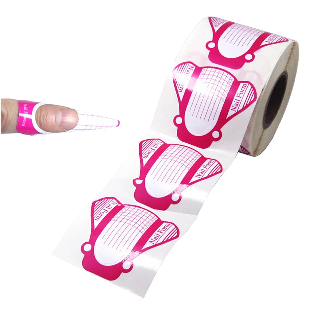 

100pcs Professional Nail Art Tools Nail Extension UV Gel Tip Extension Builder Form Tray Bee Butterfly Nail Supply Manicure Tool
