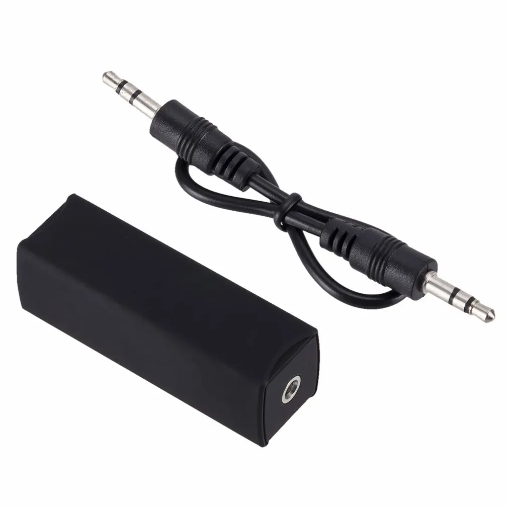 

Компактный и легкий шумоизолятор с заземляющей петлей для автомобильной аудиосистемы, домашняя стереосистема с аудиокабелем 3,5 мм