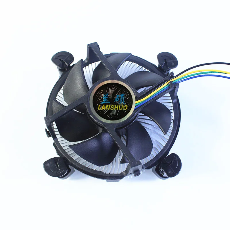 

All-aluminum 4 PIN PWM silent CPU cooler is suitable for INTEL 1200 1150 1151 1155 1156 1356 1366 to fix the radiator with screw
