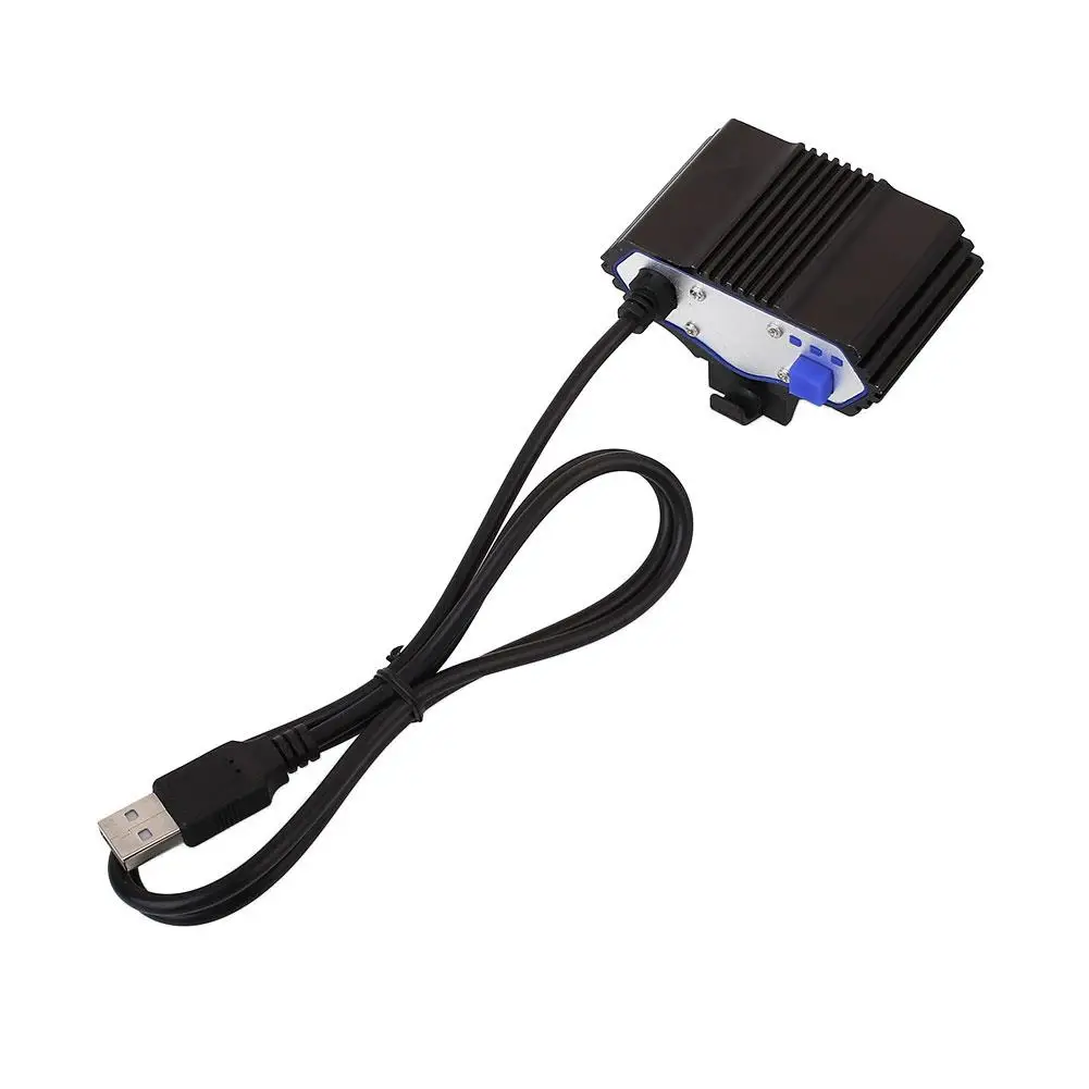 

Велосипедная Лампа 3LED 3LED 3LED перезаряжаемый аксессуар Запчасти черный