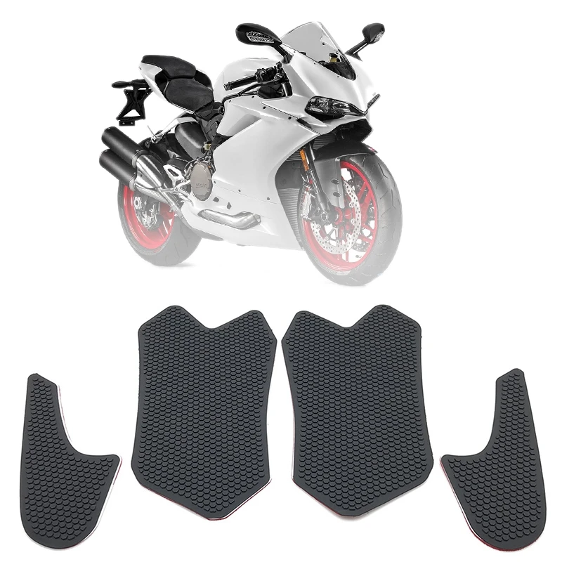 

Для поездок на мотоцикле DUCATI PANIGALE 899 959 1199 1299 мотоциклетные Нескользящие Танк Pad газа Колено сцепление тяги боковой протектор наклейки