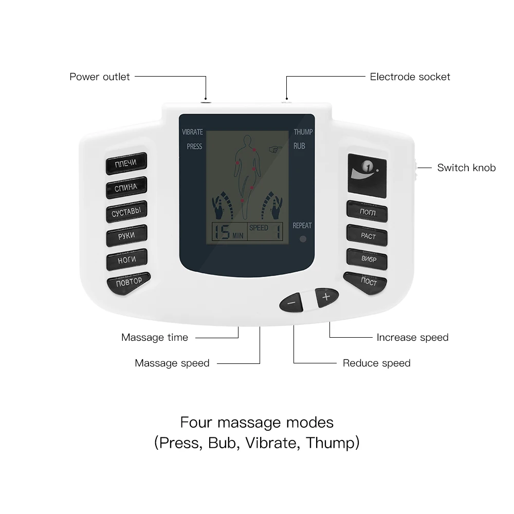 Электрический стимулятор мышц импульсная машина для терапии акупунктурой