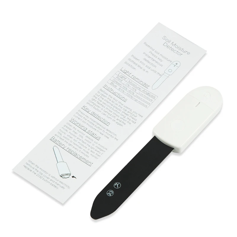 Растительные цветы почвы Мгновенное измерение влажности светильник измеритель