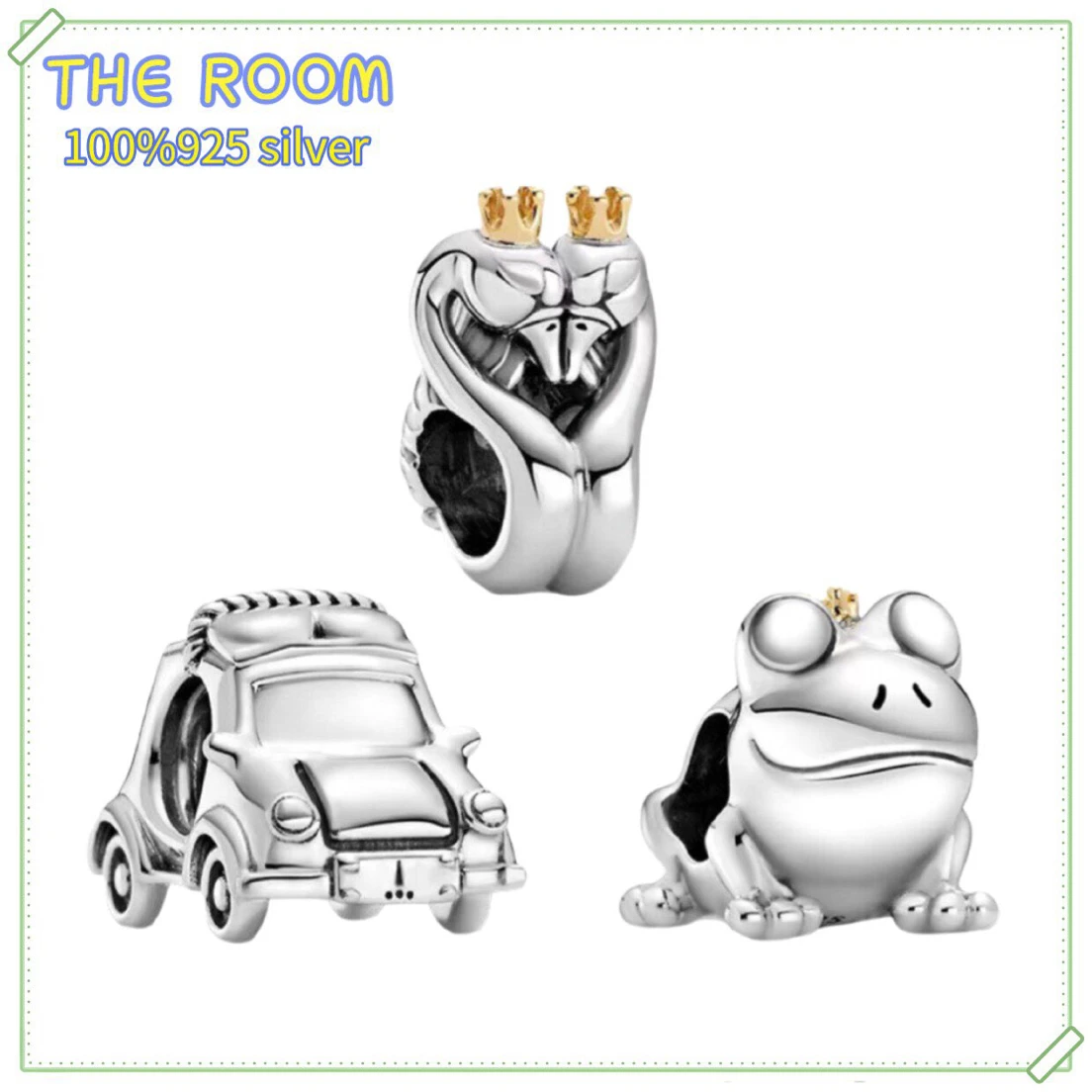 

Бусина-Шарм «сделай сам» из серебра 2021 пробы