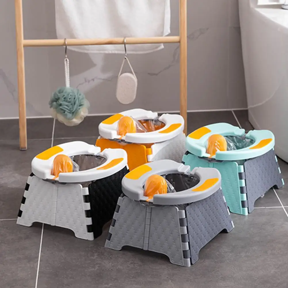 

Car Potty Compact Foldable Sturdy Kids Potty Training Toilet Chair Baby Travel Supplies Child Toilet Seat Infant Accessories