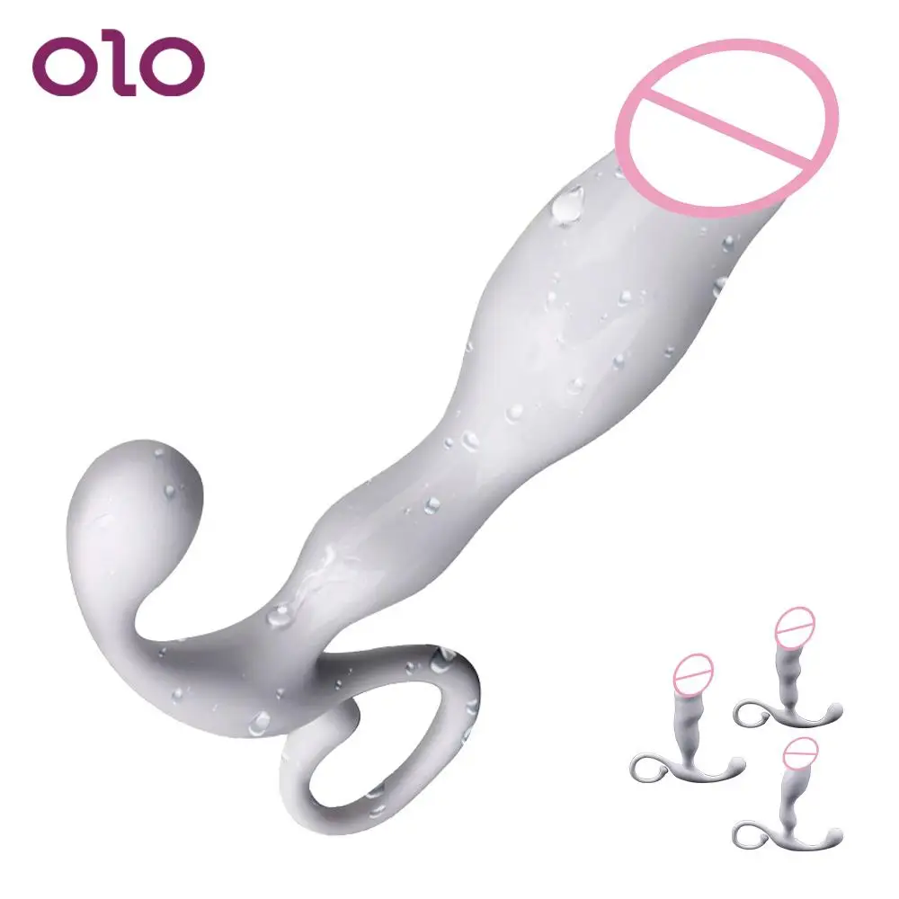 Анальная пробка OLO для мужчин Анальный массажер простаты Стимулятор точки G