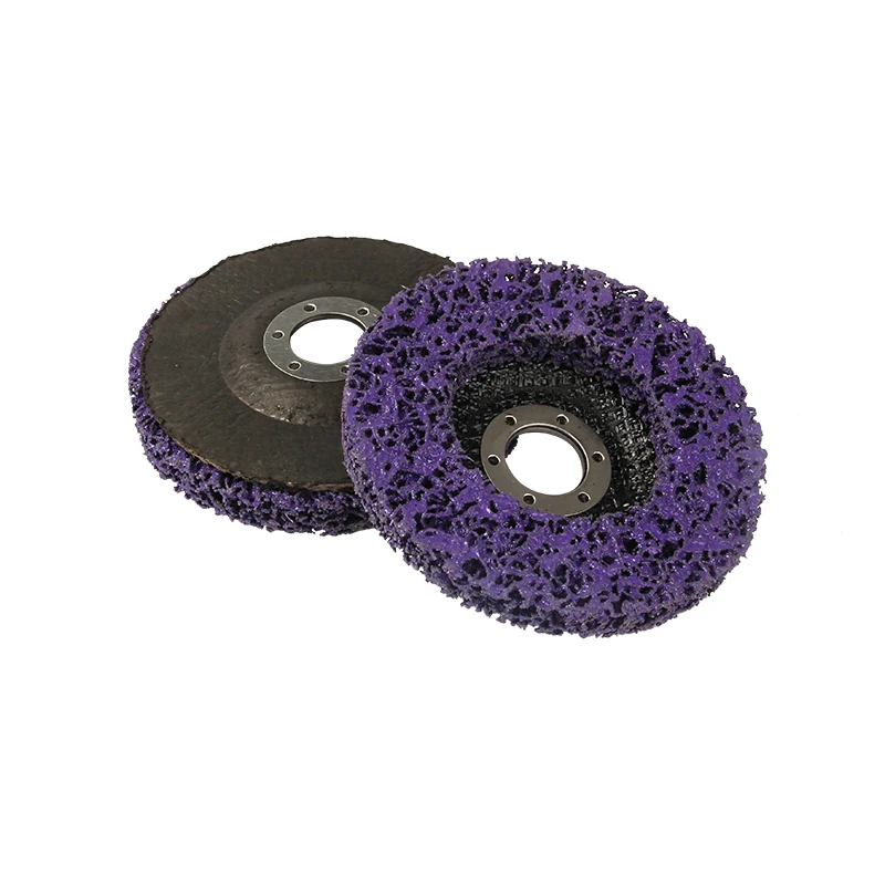 purple 2 шт./компл. 125 мм x 22 мм/115x22 мм 5 дюймов 46 Грит шлифовальный диск колеса для угловая шлифовальная машина абразивный инструмент - Цвет: purple