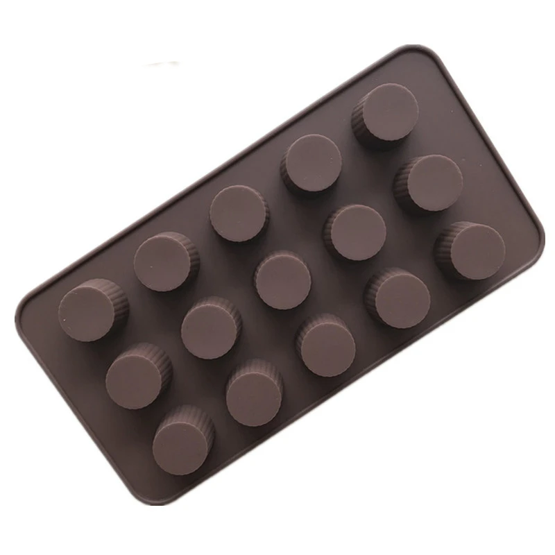 Cylinder Style Chocolate Molds Even 15 Refractory High Temperature Oven With Pudding Ice Mold | Дом и сад