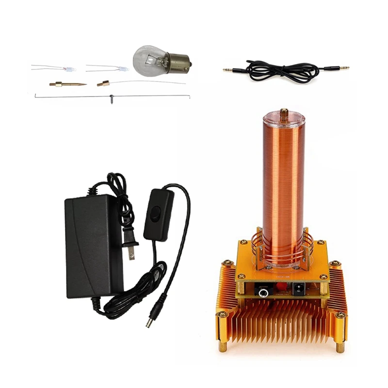 Музыкальная катушка Тесла без акриловой основы дуговой плазменный