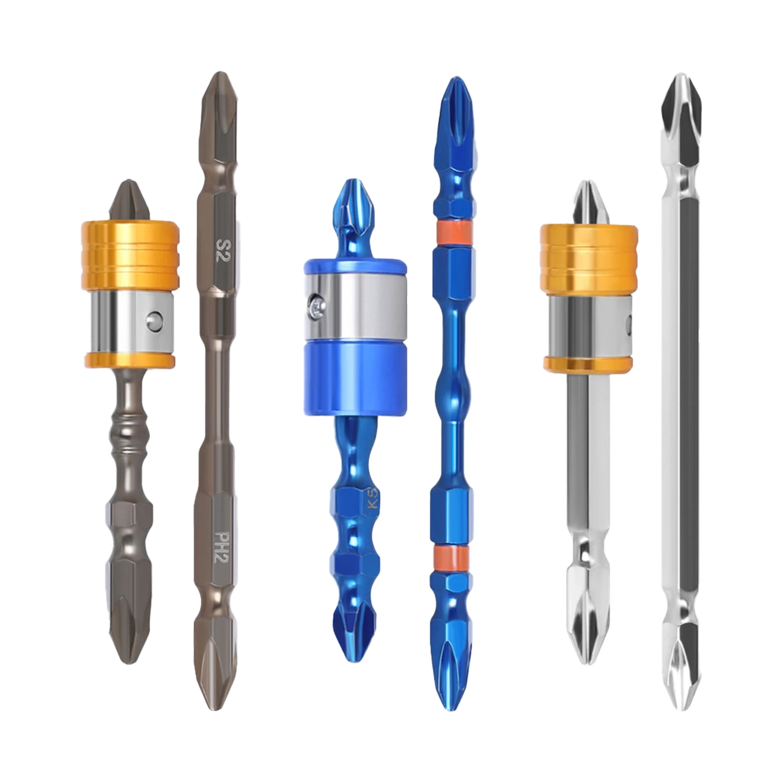 

3 шт., насадки-шуруповерты из легированной стали