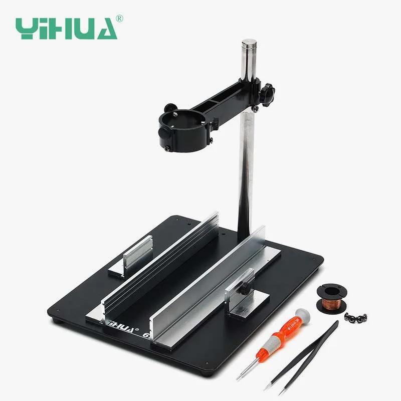 

YIHUA 628-IV Multi-function Platform Hot Air Gun Adjustable Bracket Welding Repair Fixture With PCB Stander For Mobile Repair