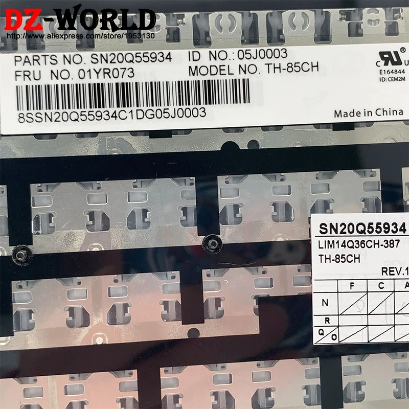 Новая Оригинальная клавиатура CH Swiss для ноутбука Lenovo Thinkpad 13 S2 2nd T460s T470s Teclado 01YR073