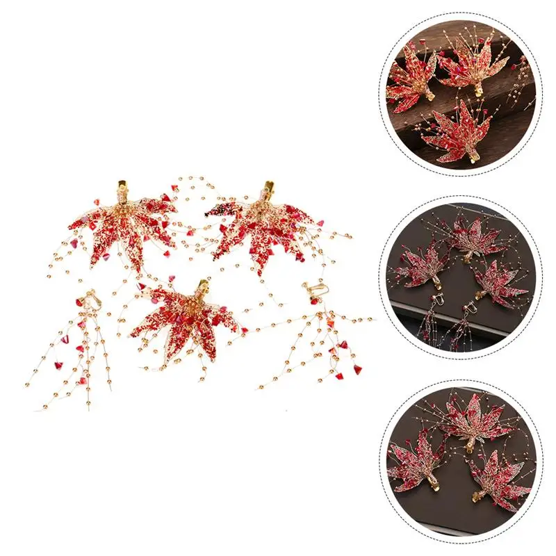 

1 Set Creative Hairpin Woman Jewelry Creative Earring Unique Hairpin for Wife Woman Girl