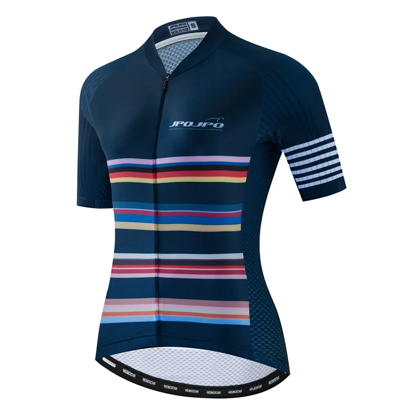 JPOJPO Summer Pro Cycling Jersey Women Breathable Clothing Anti-UV Bicycle Shirt Racing Road mtb Bike Tops Ropa | Спорт и