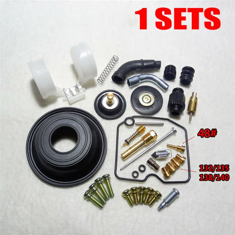 

Adjusting Carb Carburetor Repair Kit For Kawasaki Vulcan VN800 Drifter Keihin 1995~2006 Replacement Accessories