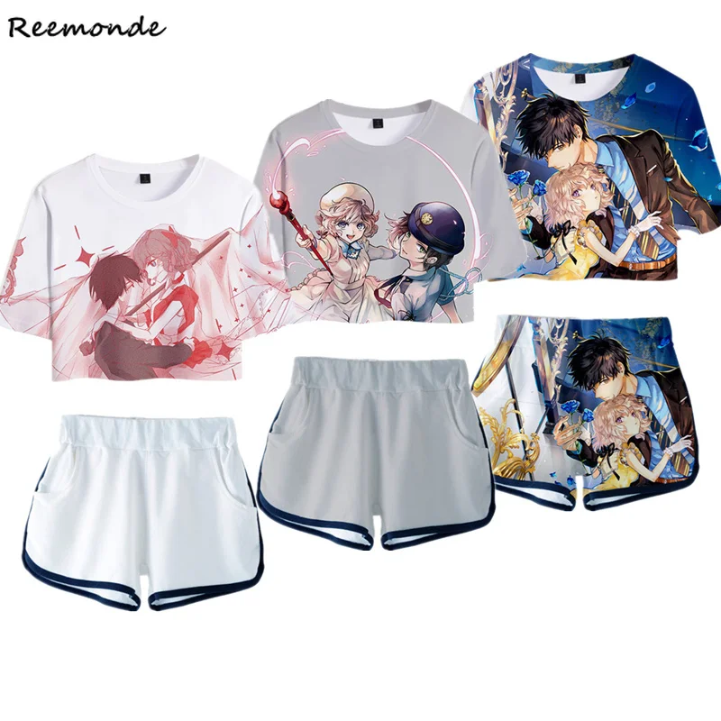 

Костюм для косплея из аниме «призрак», изобретенная рубашка и шорты Iwanaga koказыко, костюм для девушек Kyokou Suiri, полный женский костюм для бега