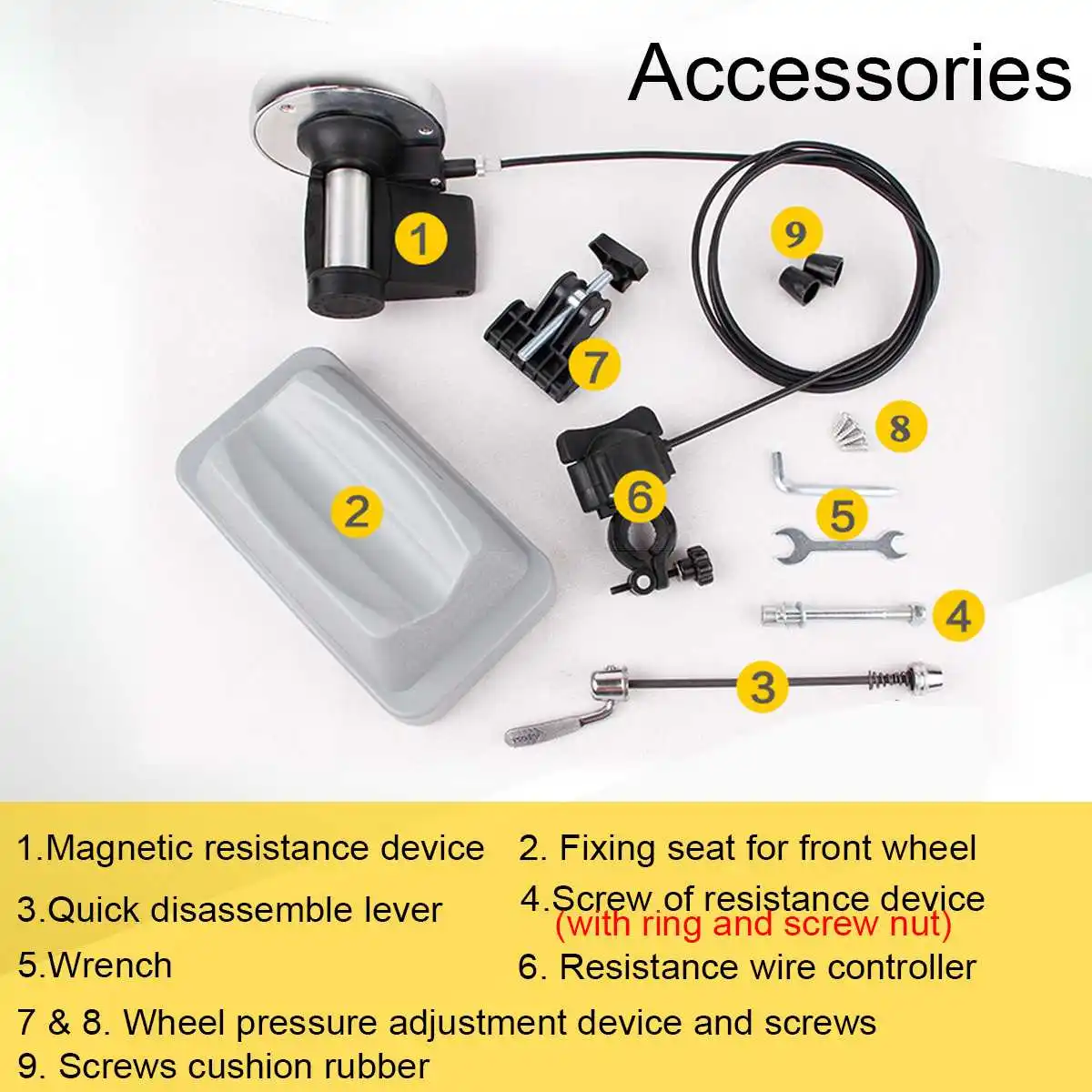 

Home Training Indoor Exercise Bike Trainer 6 Speed Magnetic Resistance Bicycle Trainer Road MTB Bike Trainers Cycling Roller