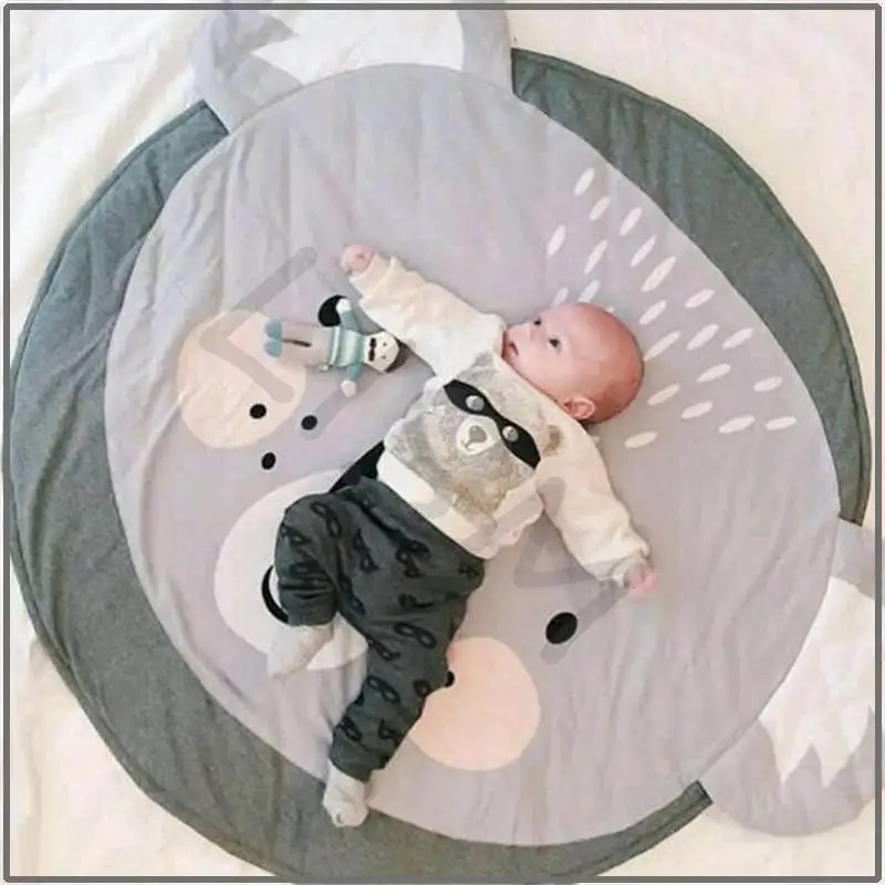 4 Детский коврик с рисунками из мультфильма «спелен маттен» Ronde Tapijt Peuter Kids Kruipen Deken Speelgoed коврик Kinderkamer Декор фото-реквизиты - Цвет: 4