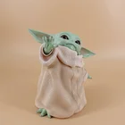 Фигурка Hasbro Yoda Baby, Пробуждение силы, виниловая модель, популярные аниме игрушки, Мастер Йода, мандалор, игрушка для детей