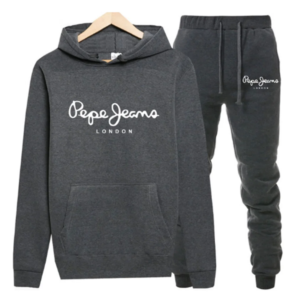

Casual Tracksuit Women Two Piece Set Female Hoodies and Pants Outfits 2021 Women's Clothing Autumn Winter Sweatshirts New Suits