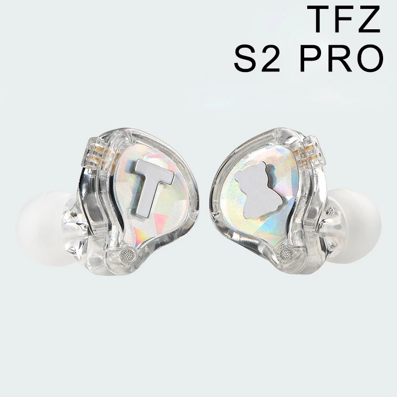 Наушники вкладыши TFZ S2 PRO hi fi проводные наушники с сабвуфером шумоизоляционная